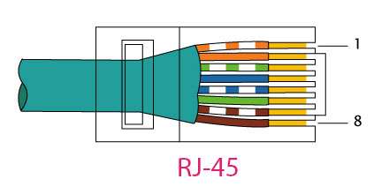 RJ-45 Renk Sırası