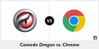 Google Chrome  vs Comodo Dragon 