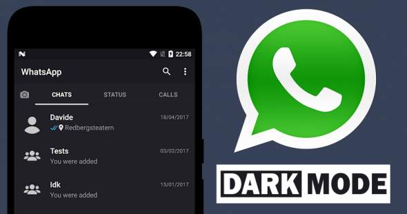    WhatsApp için karanlık mod geliyor